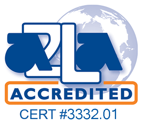 A2LA Cert #3332.01